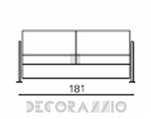 Диван Bk Italia 0123003B - 0123003B