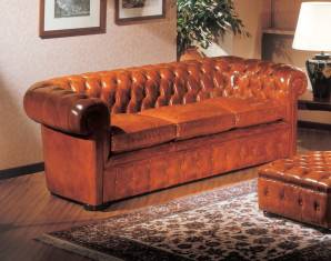 Диван Origgi chesterfield, chesterfield Divano 3 posti