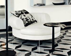 Диван Busnelli DÉJA' VU Round long chair Ø 150, DÉJA' VU Round long chair Ø 150