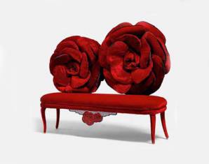 Банкетка Sicis MOI ET LA ROSE, MOI ET LA ROSE