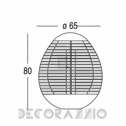 Светильник настольный (Настольная лампа) Penta Tocco - 0405-04-20-BK