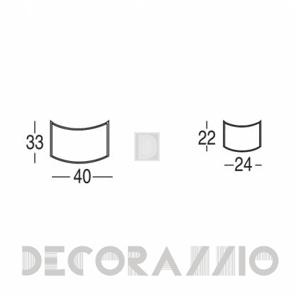 Светильник настенный накладной (Бра) Penta Vanity - 9540-30-01