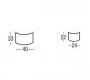 Светильник настенный накладной (Бра) Penta Vanity - 9540-30-01