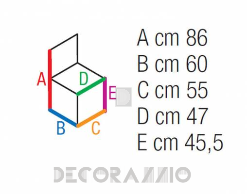 Кресло Contral 776 - 776 BR bronzo