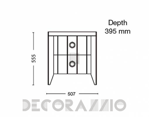 Тумба прикроватная Lineas Taller VM50 - VM50