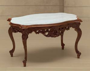 Кофейный, журнальный столик Morello Gianpaolo 103K TAVOLINO MARIA TOP MARMO, 103K TAVOLINO MARIA TOP MARMO