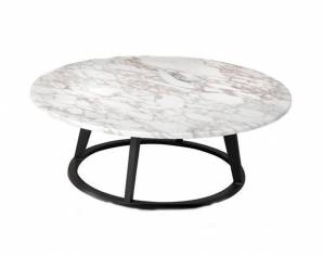 Кофейный, журнальный столик Contempo PUNTO LOW TABLE CALACATTA MARBLE  WOOD, PUNTO LOW TABLE CALACATTA MARBLE  WOOD