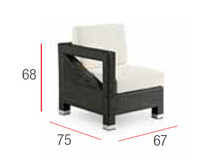 Кресло Contral 537 DX COF coffee - 537 DX COF coffee