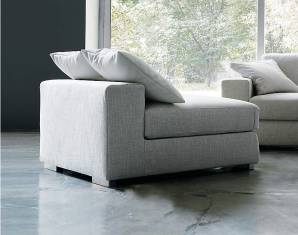 Кресло Biba Salotti boston Pouff cm 83x83, boston Pouff cm 83x83