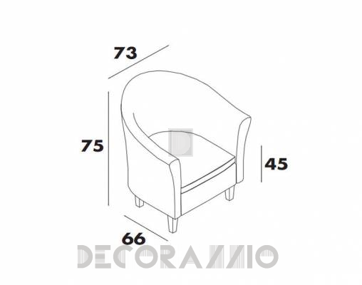 Кресло Target Point PT501 6660 - PT501 6660
