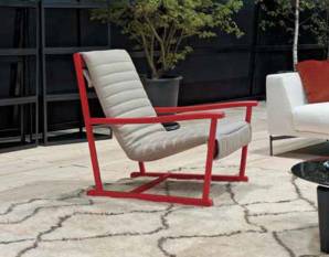 Кресло Arflex 2260 red\white, 2260 red\white