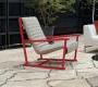 Кресло Arflex 2260 red\white - 2260 red\white