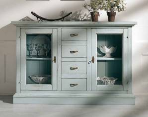 Буфет Rossin 50 B Credenza 2 porte vetro, 50 B Credenza 2 porte vetro