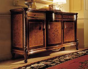 Буфет Marzorati CREDENZA A 3 ANTE ROYAL radica, CREDENZA A 3 ANTE ROYAL radica