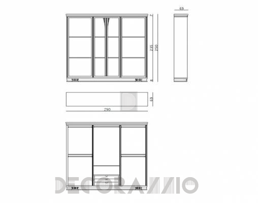 Шкаф гардеробный Carpanese 2026 - 2026