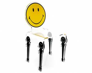 Стул Acrila Chair Baroque Smiley, Chair Baroque Smiley