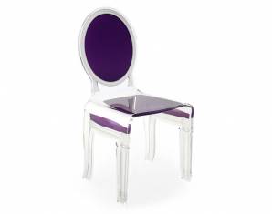 Стул Acrila Chaise Sixteen purple, Chaise Sixteen purple