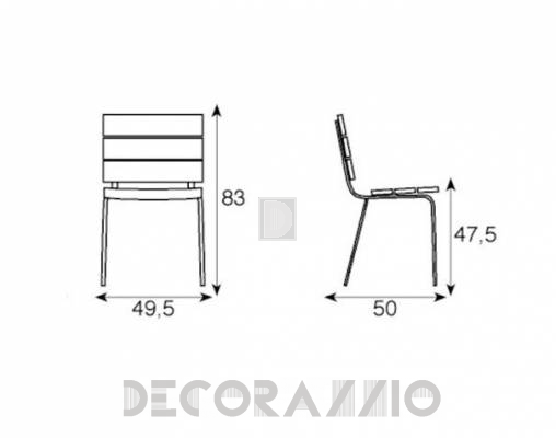 Стул Fasem Stripe - Stripe