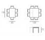 Обеденный стол Target Point TA154 Lilla Lilac 2035 - TA154 Lilla Lilac 2035
