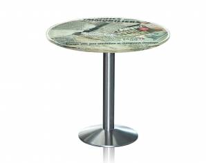 Обеденный стол Acrila Table Old Newspapers, Table Old Newspapers