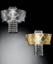 Светильник  настенный накладной (Бра) Metallux MEDUSA, 195.111.51/52