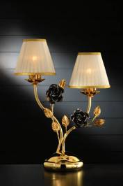 Светильник  настольный (Настольная лампа) Arredoluce Light, gold and crystal, 12.942-2