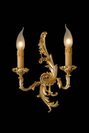 Светильник  настенный накладной Arredoluce Light, gold and crystal, 12.628-2