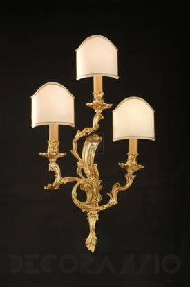 Светильник настенный накладной Arredoluce Light, gold and crystal - 12.486-3