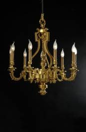 Светильник  потолочный подвесной Arredoluce Light, gold and crystal, 12.324-9