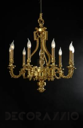 Светильник потолочный подвесной Arredoluce Light, gold and crystal - 12.324-9