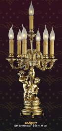 Светильник  настольный (Настольная лампа) Arredoluce Light, gold and crystal, 12.851-7