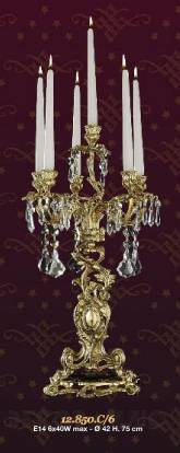 Светильник настольный (Настольная лампа) Arredoluce Light, gold and crystal - 12.850C-6