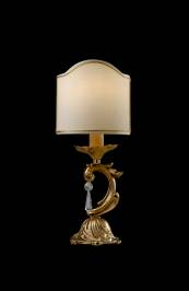 Светильник  настольный (Настольная лампа) Arredoluce Light, gold and crystal, 12.684-1