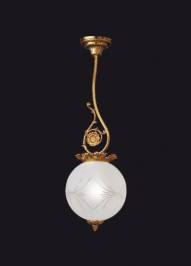 Светильник  потолочный подвесной Arredoluce Light, gold and crystal, 12.753-2