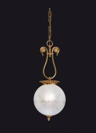 Светильник  потолочный подвесной Arredoluce Light, gold and crystal, 12.757-2