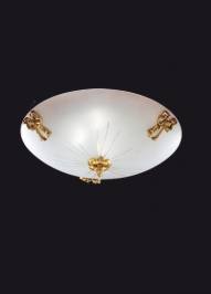 Светильник  потолочный накладной Arredoluce Light, gold and crystal, 12.154-2