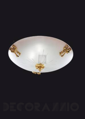 Светильник потолочный накладной Arredoluce Light, gold and crystal - 12.154-2