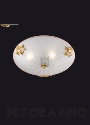 Светильник потолочный накладной Arredoluce Light, gold and crystal - 12.156-2