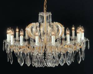 Светильник  потолочный подвесной Arlati Maria Theresa Chandeliers, 3089-16SS GP