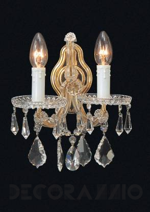 Светильник настенный накладной Arlati Maria Theresa Wall-Lamps - 3022-2CC GP
