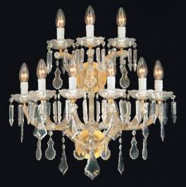 Светильник  настенный накладной Arlati Maria Theresa Wall-Lamps, 1513-9CC GP