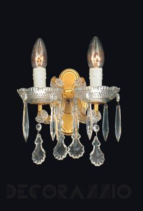 Светильник настенный накладной Arlati Maria Theresa Wall-Lamps - 1561-2CC GP