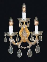 Светильник  настенный накладной Arlati Maria Theresa Wall-Lamps, 2813-3CC GP