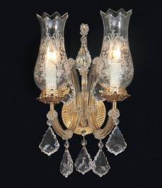 Светильник  настенный накладной Arlati Maria Theresa Wall-Lamps, 3100-2CC GP