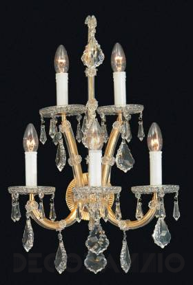Светильник настенный накладной Arlati Maria Theresa Wall-Lamps - 3106-5CC GP