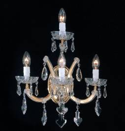 Светильник  настенный накладной Arlati Maria Theresa Wall-Lamps, 3290-4CC GP