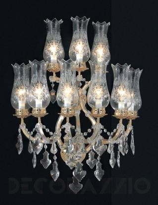Светильник настенный накладной Arlati Maria Theresa Wall-Lamps - 3298-9CC GP