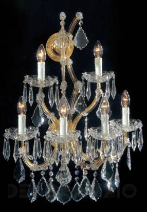 Светильник настенный накладной Arlati Maria Theresa Wall-Lamps - 3376-6CC GP