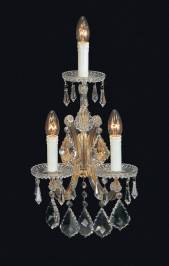 Светильник  настенный накладной Arlati Maria Theresa Wall-Lamps, 3107-3CC GP