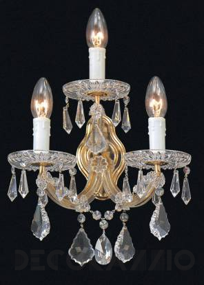 Светильник настенный накладной Arlati Maria Theresa Wall-Lamps - 3023-3CC GP